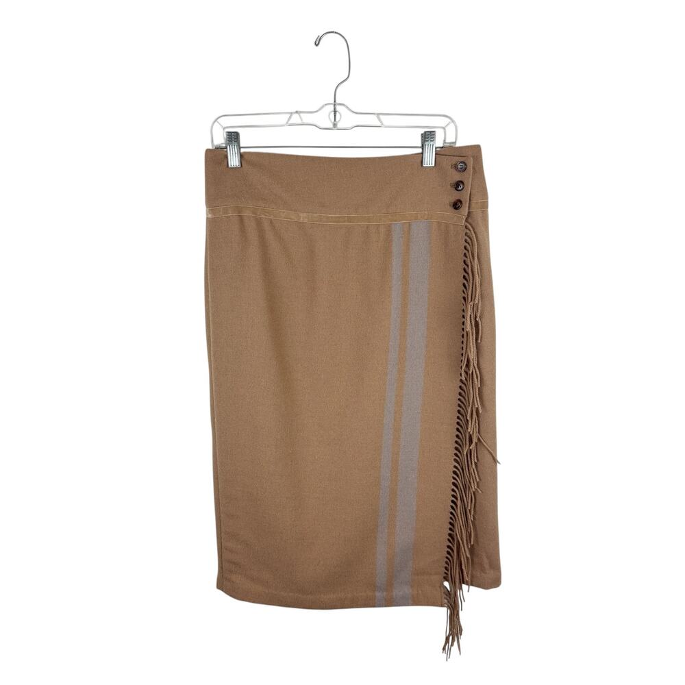 J. McLaughlin Ines Wool Wrap Skirt